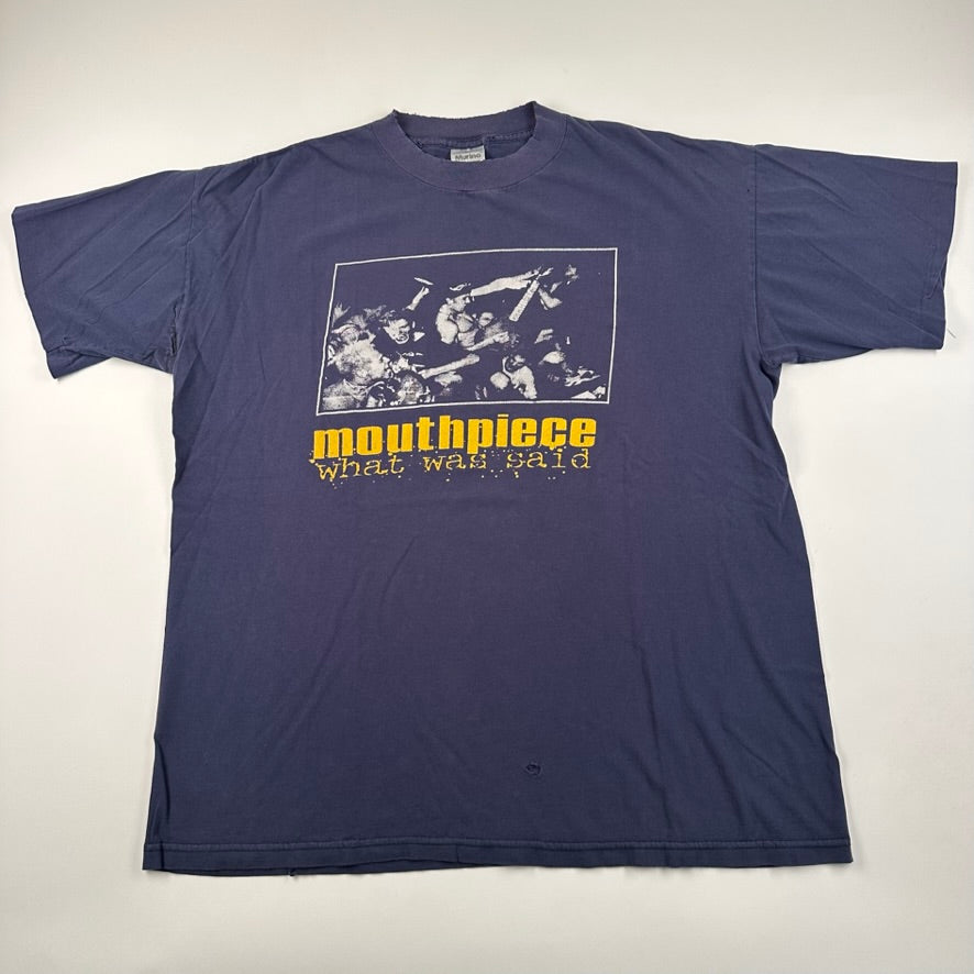 Vintage 90s Mouthpiece Shirt XL What Was Said