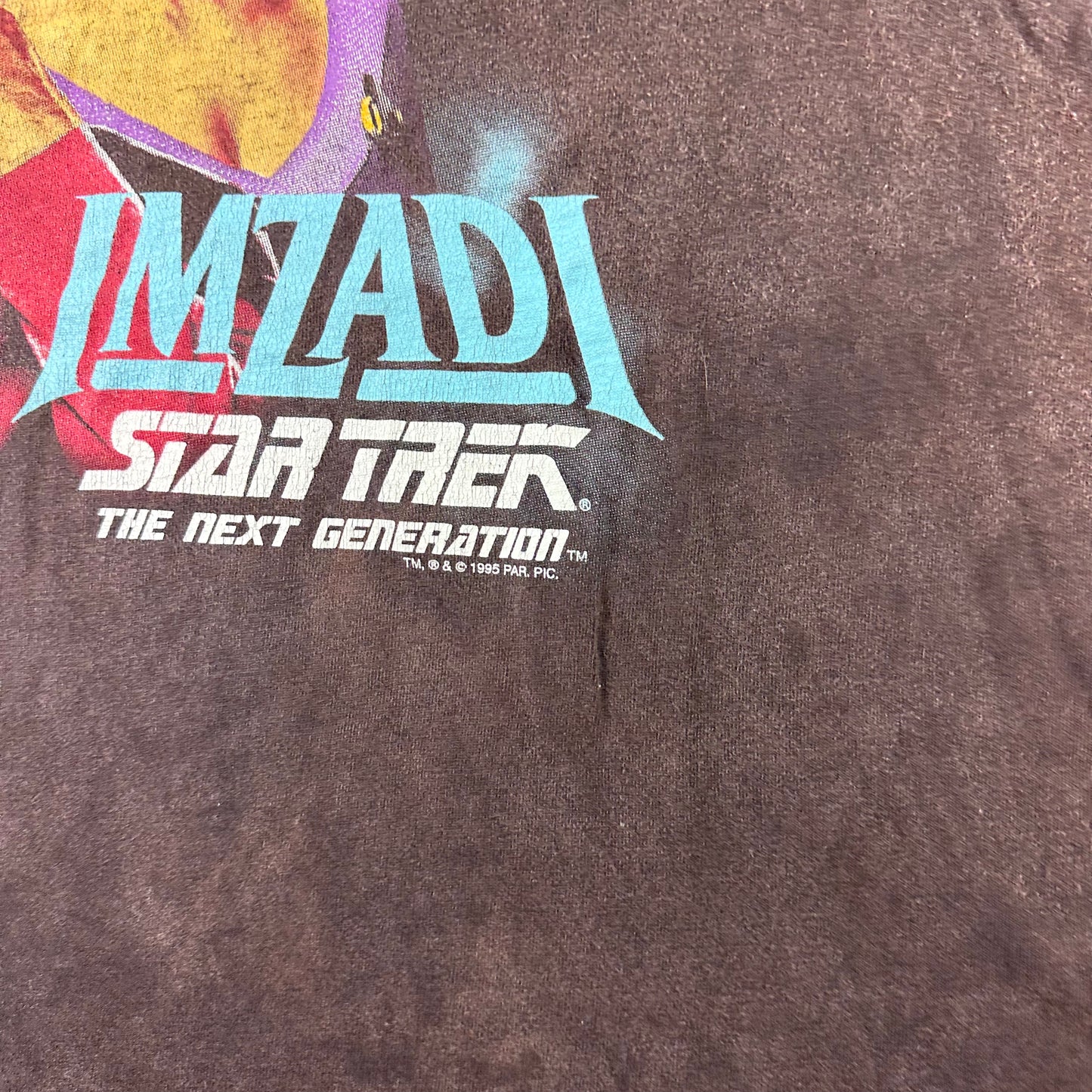 Vintage 1995 Star Trek Shirt Medium The Next Generation Imzadi