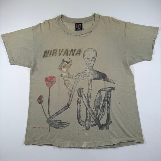 Vintage 1993 Nirvana Shirt XL Incesticide