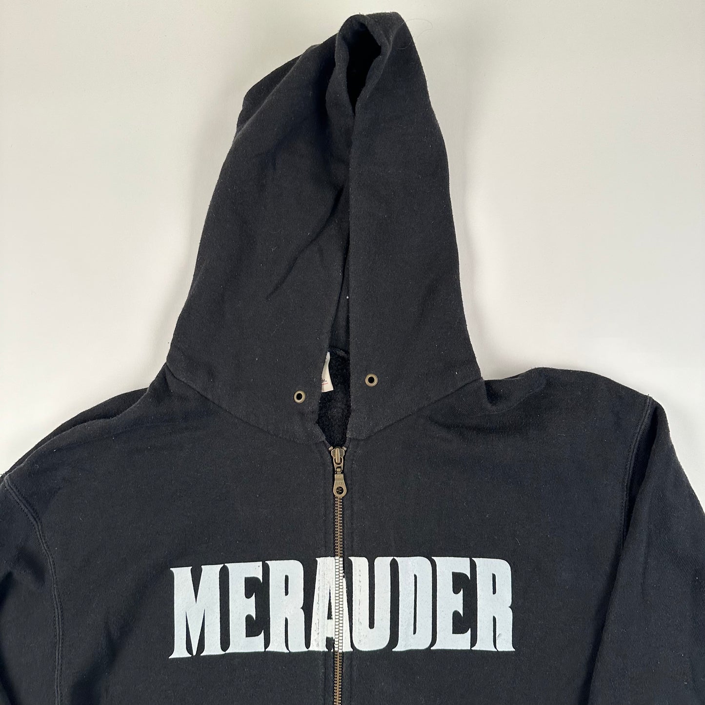 Vintage 2007 Merauder Zip Up Sweatshirt Large