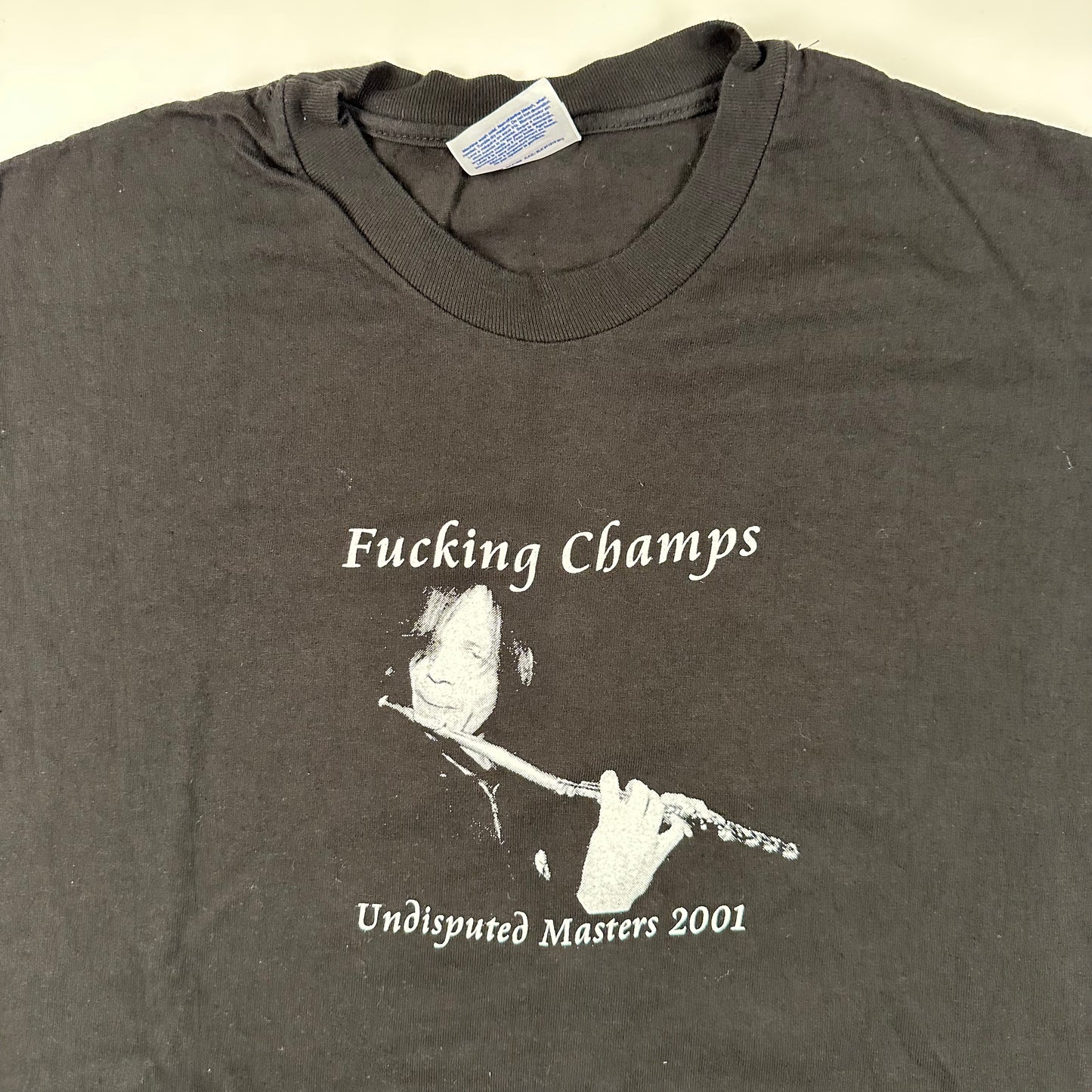 Vintage 2001 F*cking Champs Shirt Large Undisputed Masters