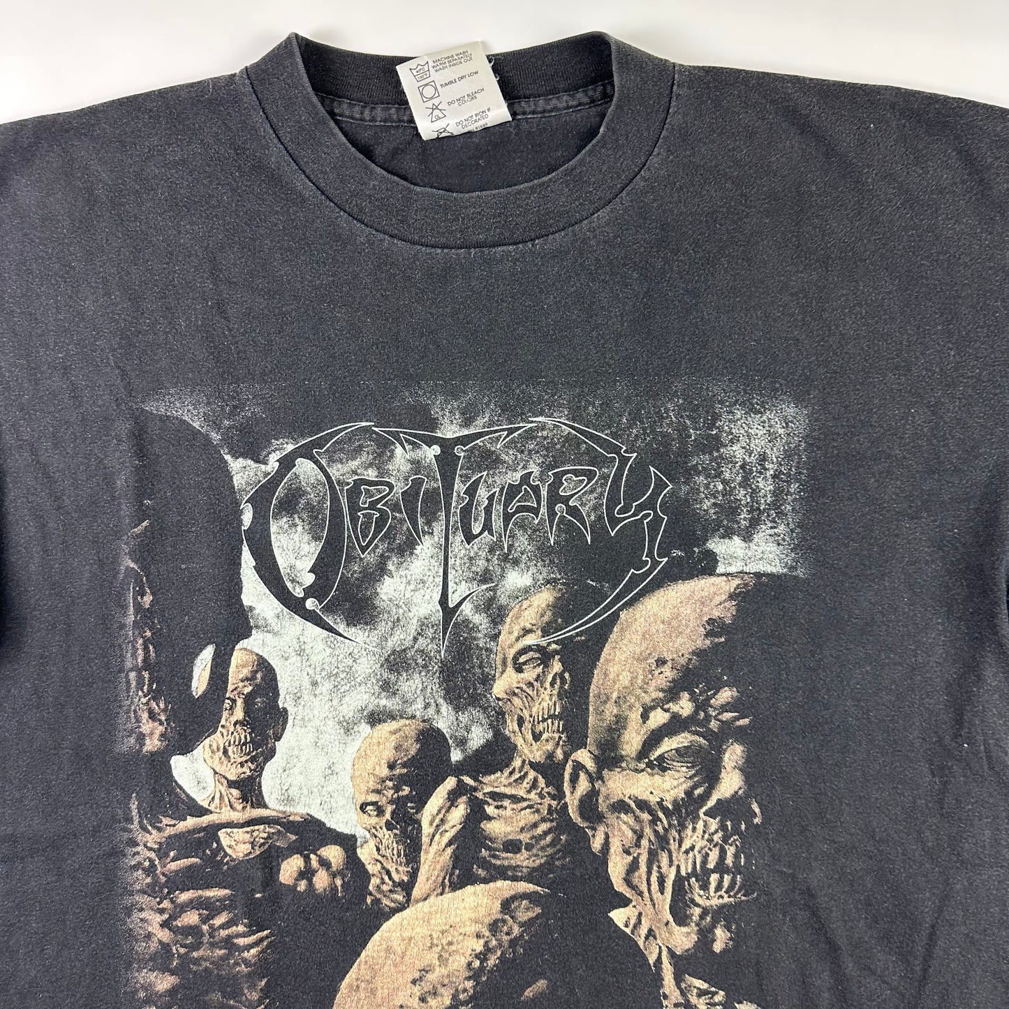 Vintage 1997 Obituary Shirt Large Back From The Dead