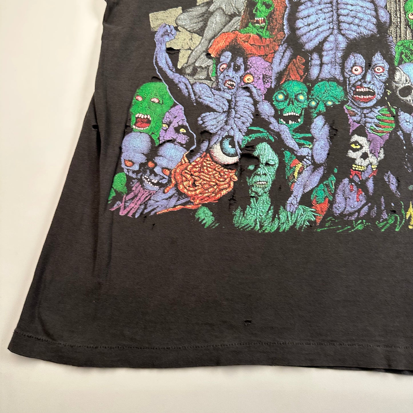 Vintage 90s Misfits Shirt XL Earth AD