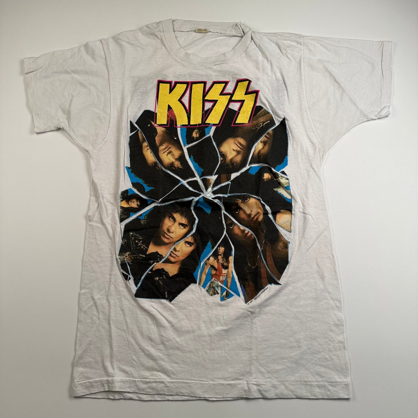 Vintage 1987 Kiss Shirt Large I Went Crazy With