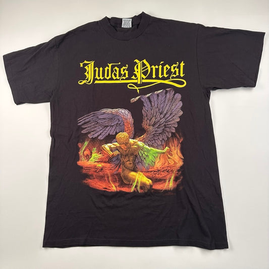 Vintage 90s Judas Priest Shirt Large Sad Wings Of Destiny