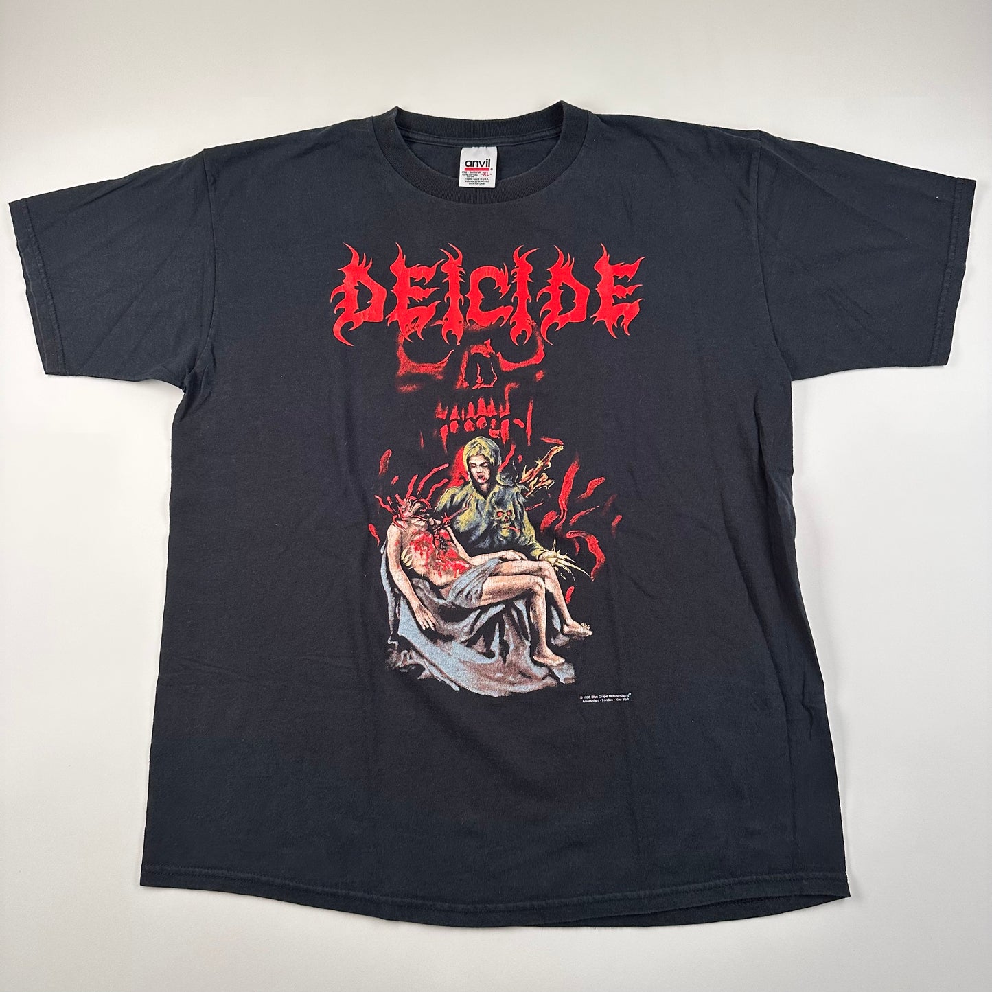 Vintage 1998 Deicide Shirt XL When Satan Lives