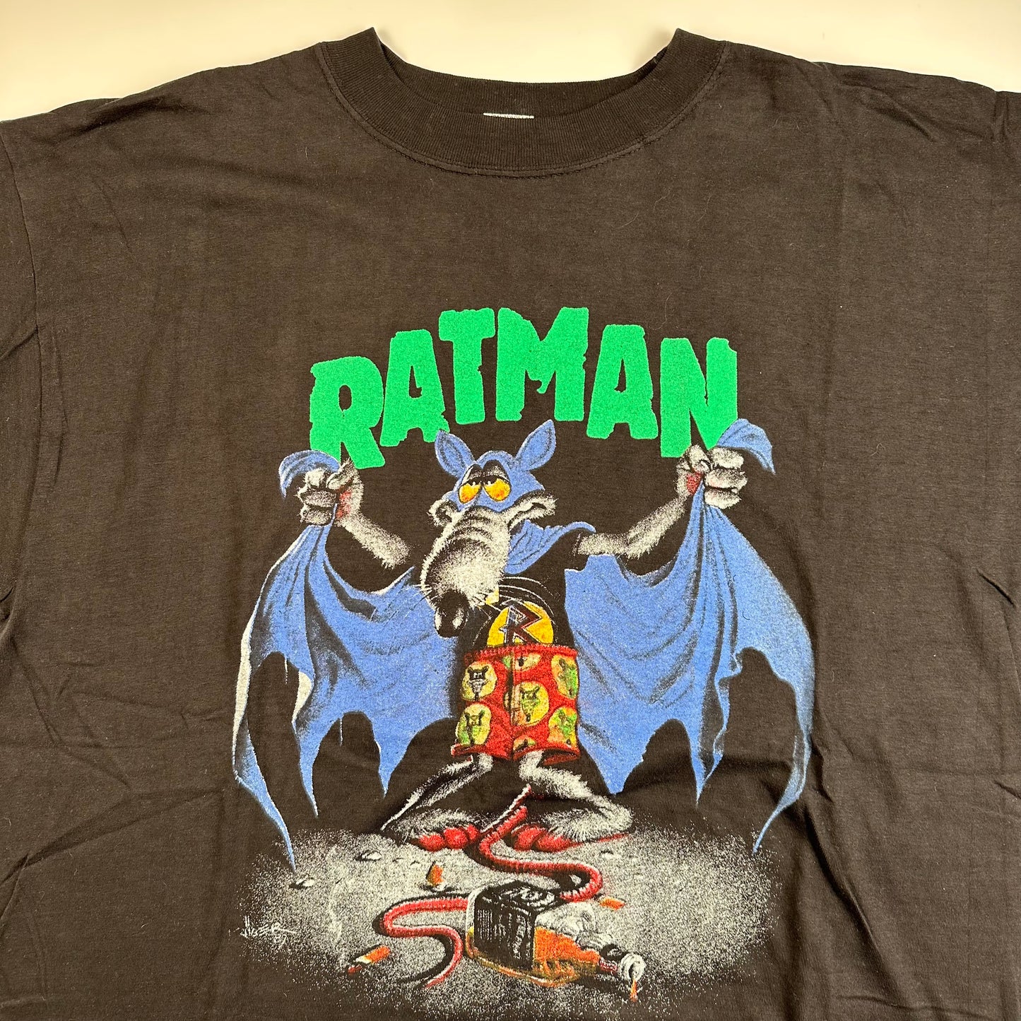 Vintage 90s Risk Shirt XL Ratman