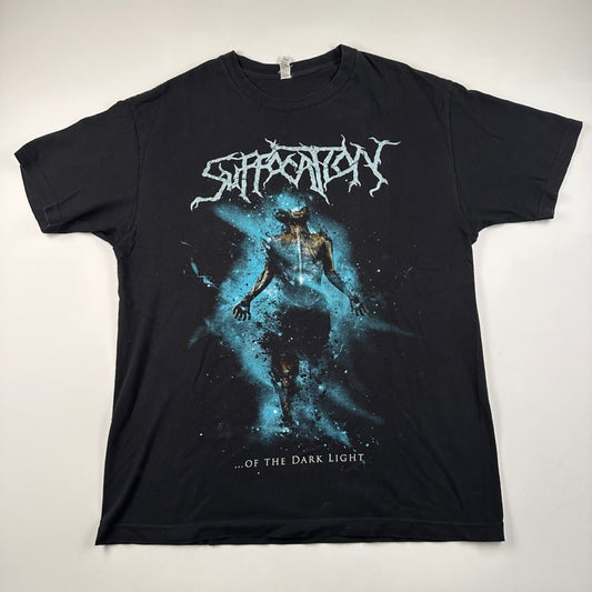 2017 Suffocation Shirt Large Beyond The Dark Light