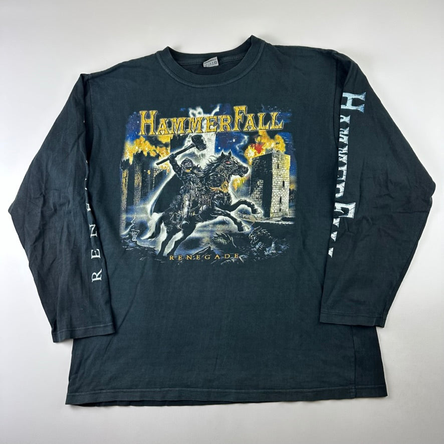 Vintage 2000s Hammerfall Long Sleeve Shirt XL Renegade