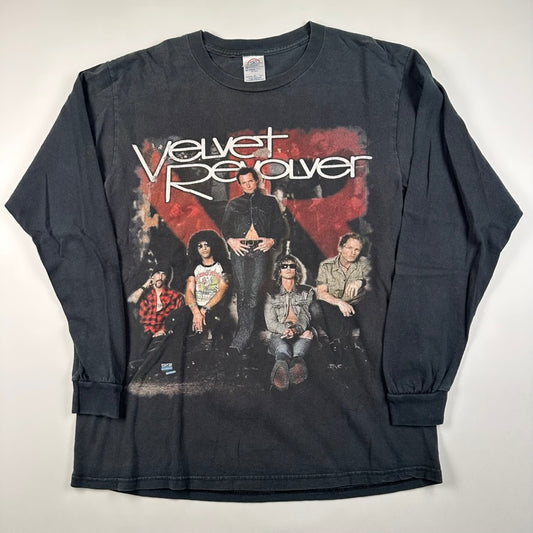 Vintage 2004 Velvet Revolver Long Sleeve Shirt Medium