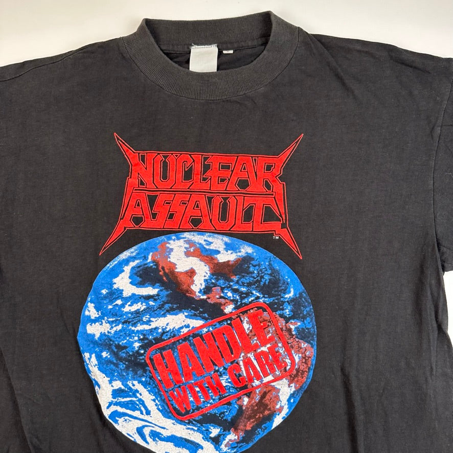 Vintage 1990 Nuclear Assault Shirt XL Handle With Care