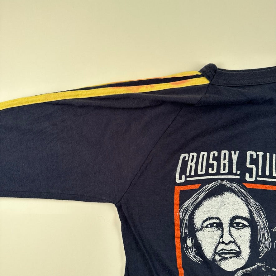 Vintage 1984 Crosby Stills & Nash Shirt Medium Allies