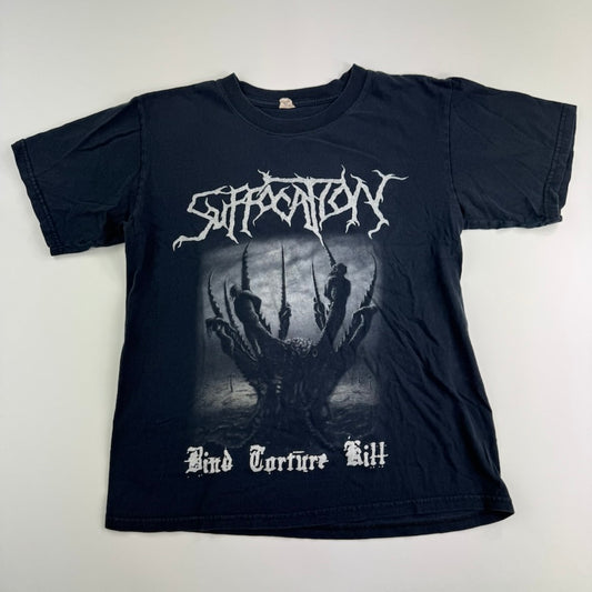 Vintage 2000s Suffocation Shirt Medium