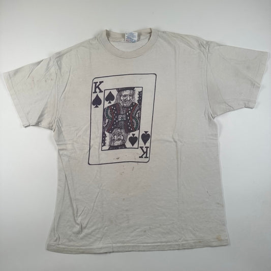 Vintage 90s Jerry Garcia Shirt Large King Card