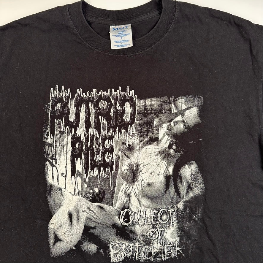 Vintage 2000s Putrid Pile Shirt Large Merciless Homicide