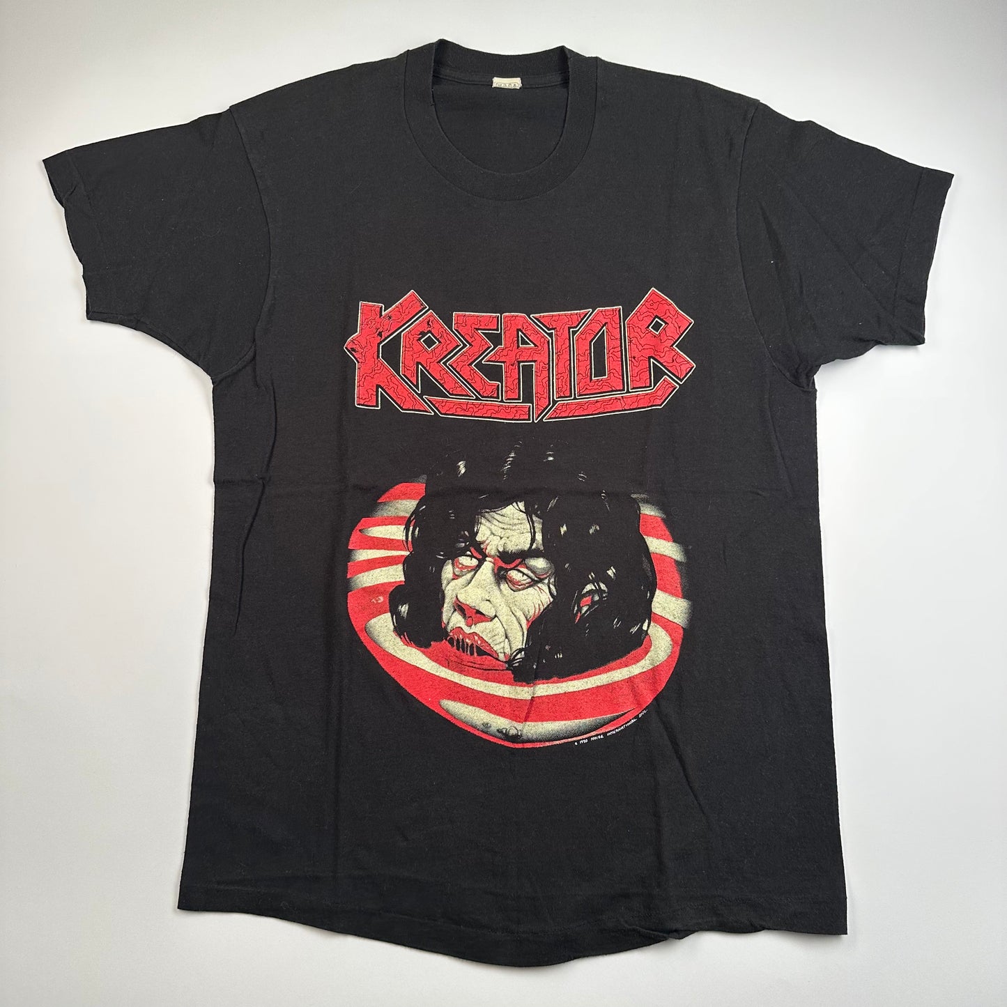 Vintage 1990 Kreator Shirt XL Out Of The Dark