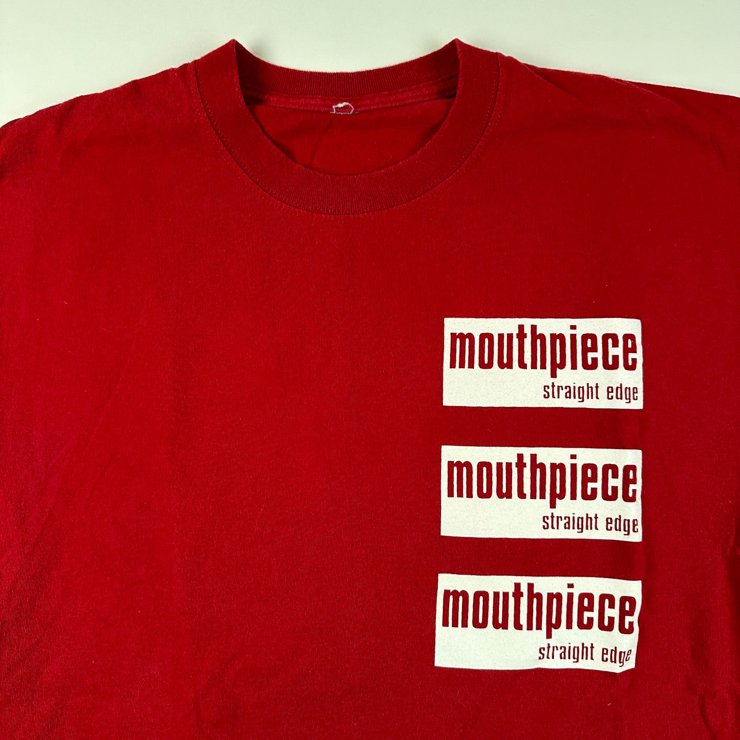 Mouthpiece Shirt Large Straight Edge