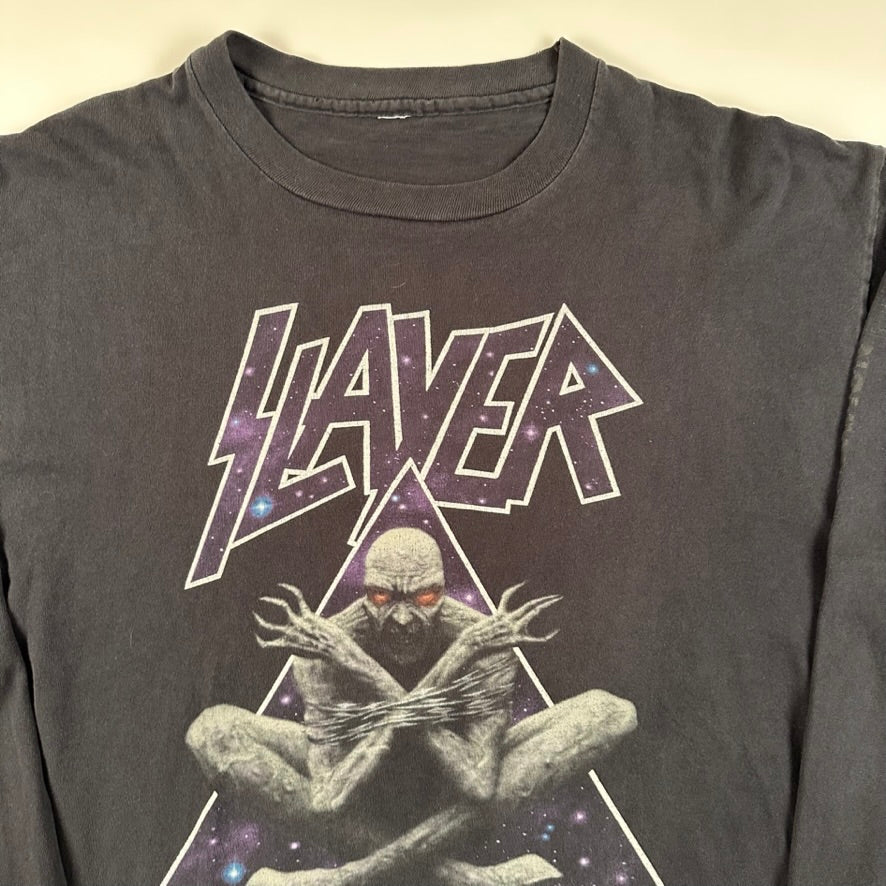 Vintage 1994 Slayer Long Sleeve Shirt XL Divine Intervention