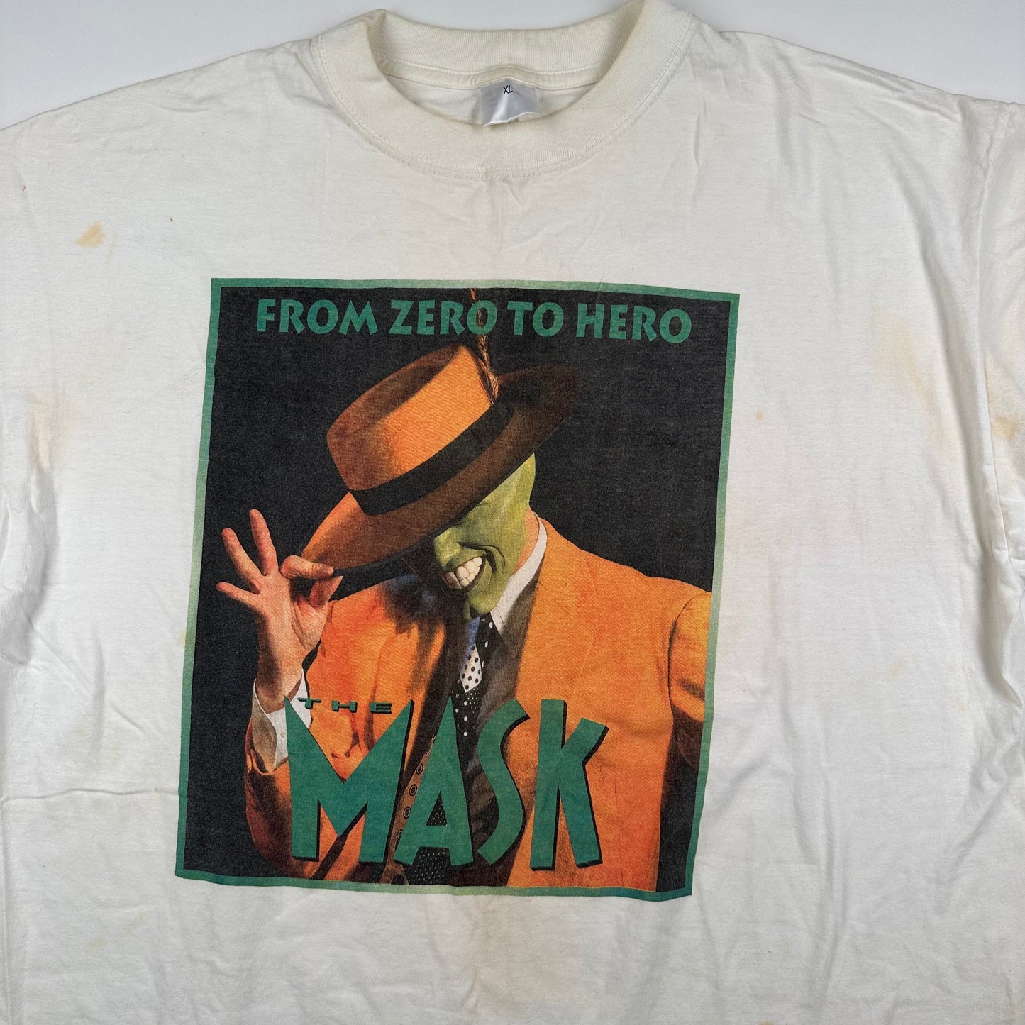 Vintage 90s The Mask Shirt XL From Zero To Hero