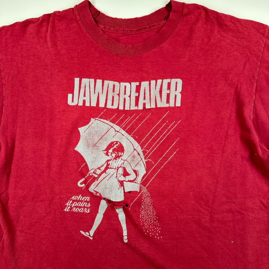 Vintage 90s Jawbreaker Shirt XL When It Pains It Roars