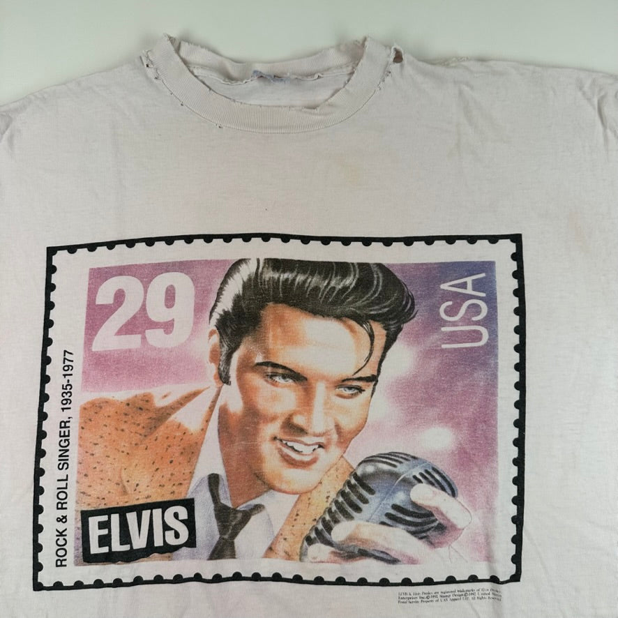 Vintage 1992 Elvis Presley Shirt XXL Stamp