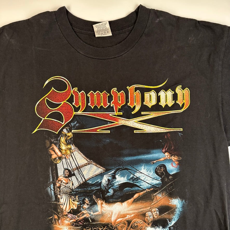 Vintage 2005 Symphony X Shirt Large Gigantour