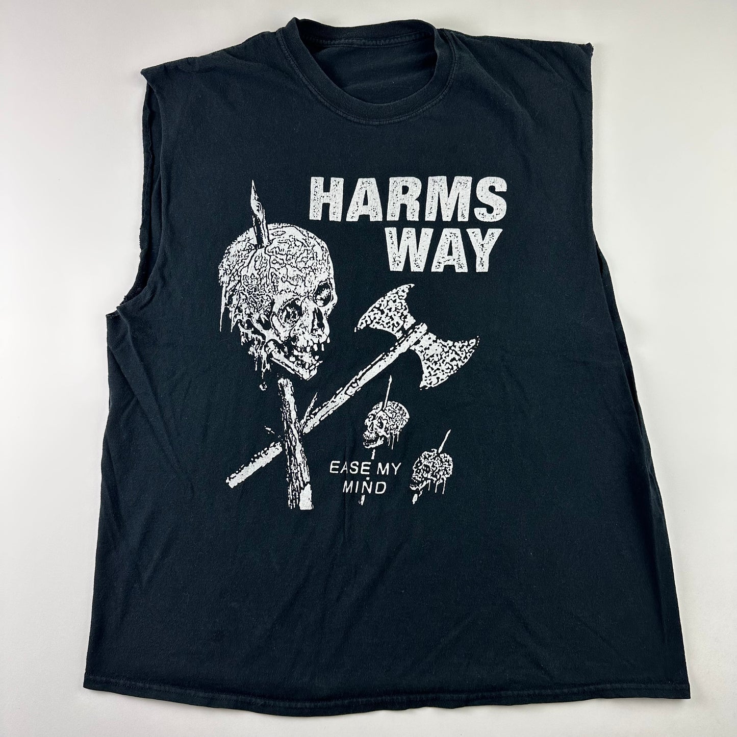 Harms Way Sleeveless Shirt Large Ease My Mind