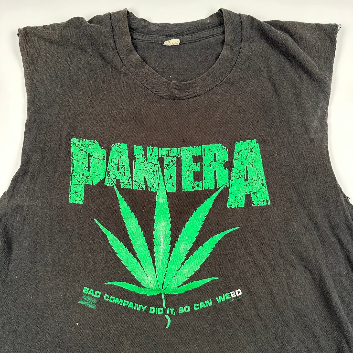 Vintage 1991 Pantera Sleeveless Shirt Fly'n Across America