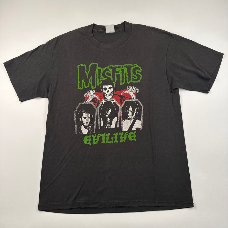 Vintage 80s Misfits Shirt XL Evillive