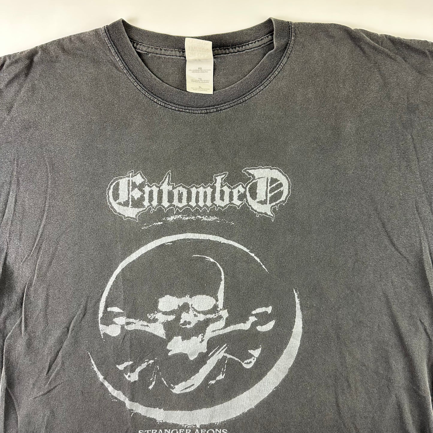 Vintage 2000s Entombed Shirt XL Stranger Aeons