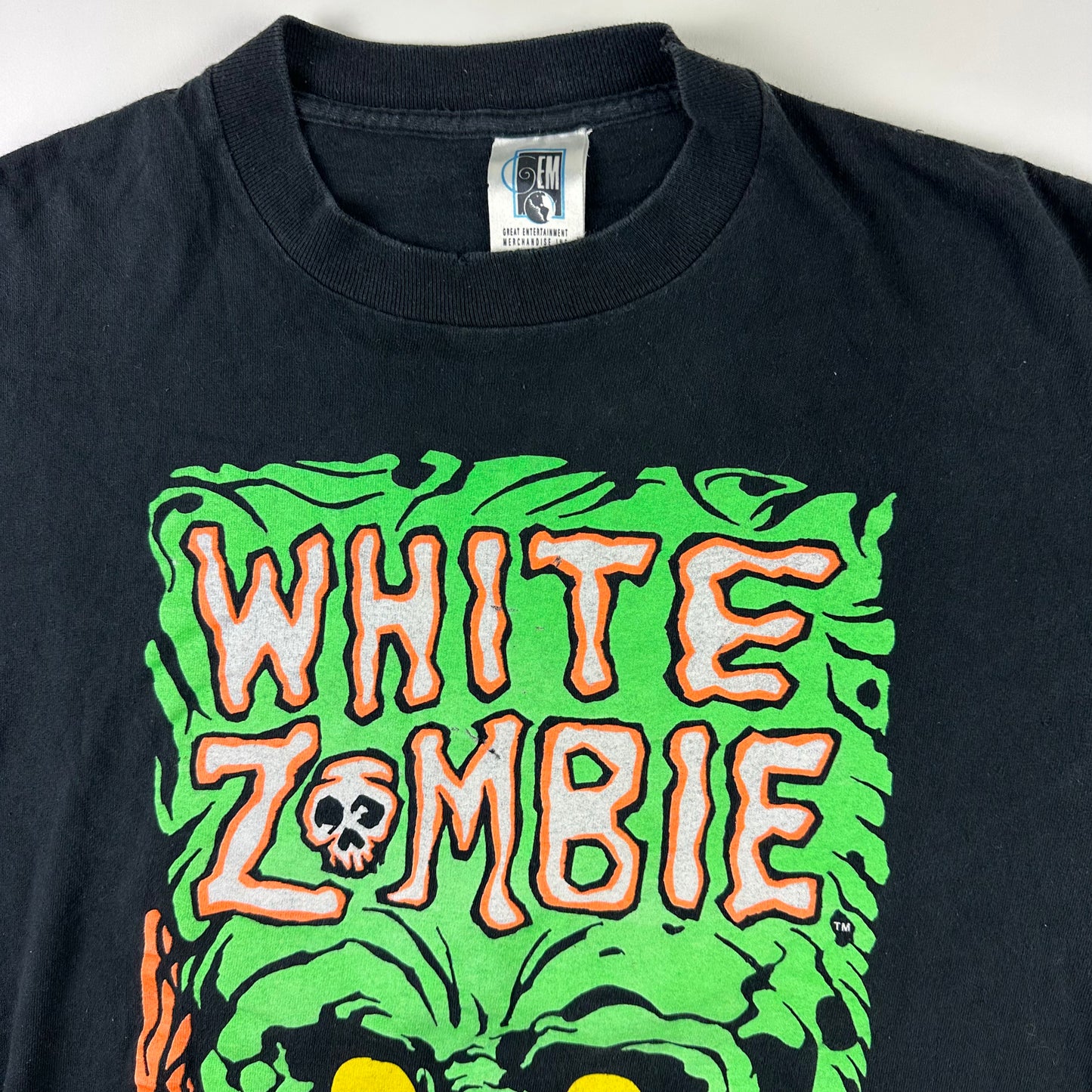 Vintage 1992 White Zombie Shirt Large La Sexorcisto