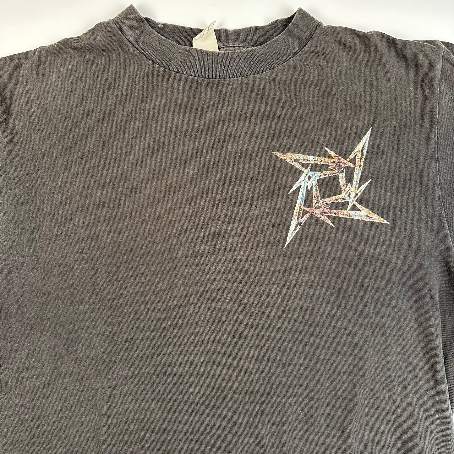 Vintage 1996 Metallica Shirt Large Ninja Star