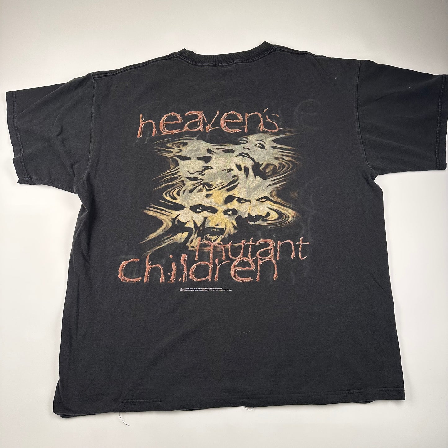 Vintage 2000 Cradle Of Filth Shirt XL Heaven's Mutant Children