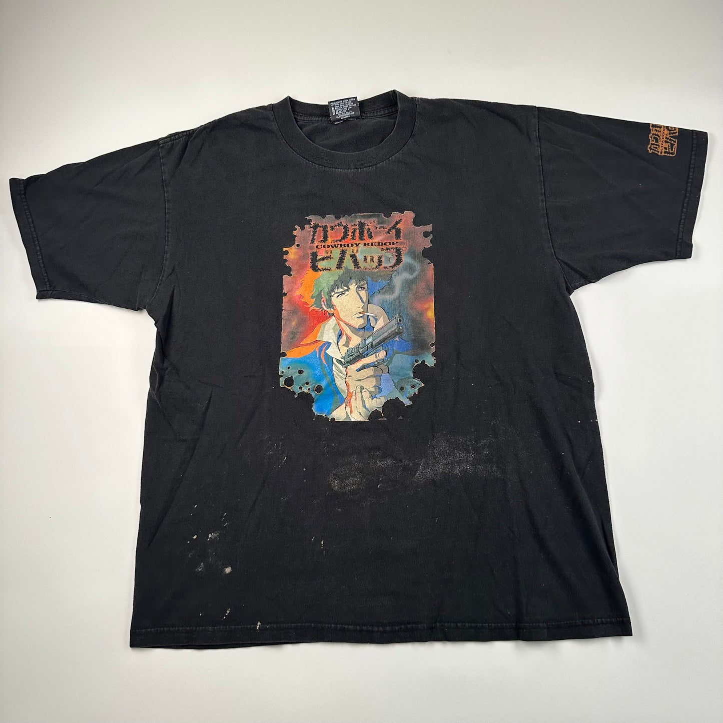 Vintage 90s Cowboy Bepop Shirt Large Spike