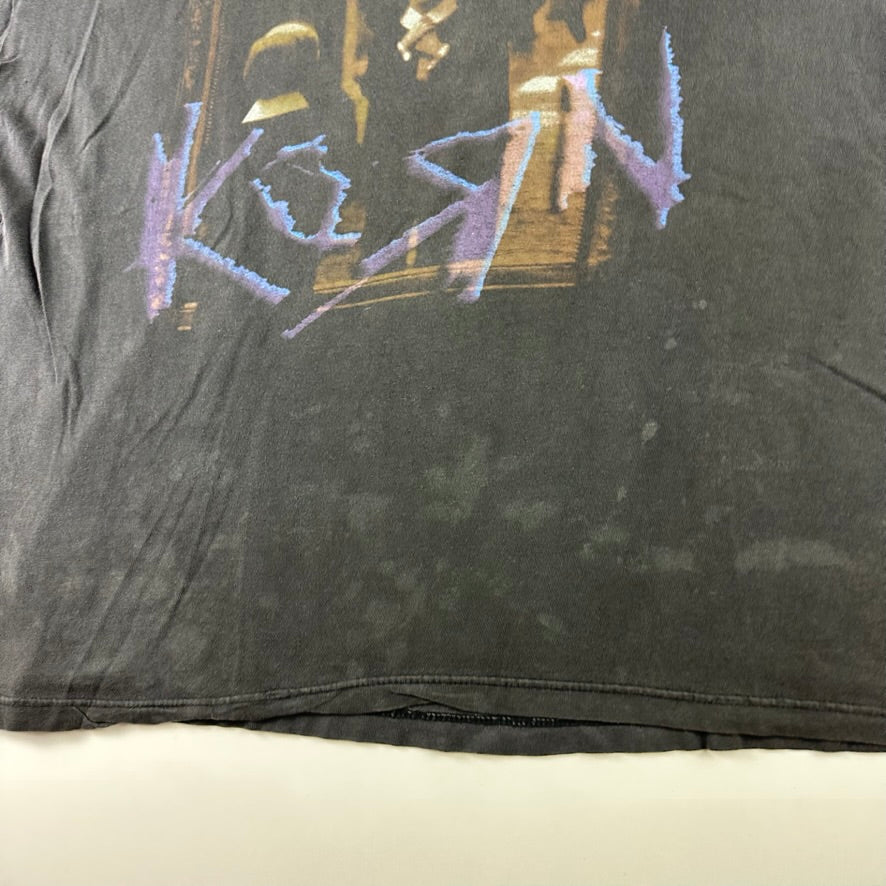 Vintage 1996 Korn Shirt XL Life Is Peachy