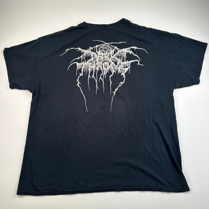 Vintage 2000s Dark Throne Shirt XL A Blaze In The Northern Sky