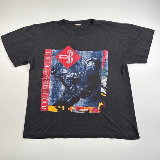 Vintage 1987 David Bowie Shirt Large The Glass Spider