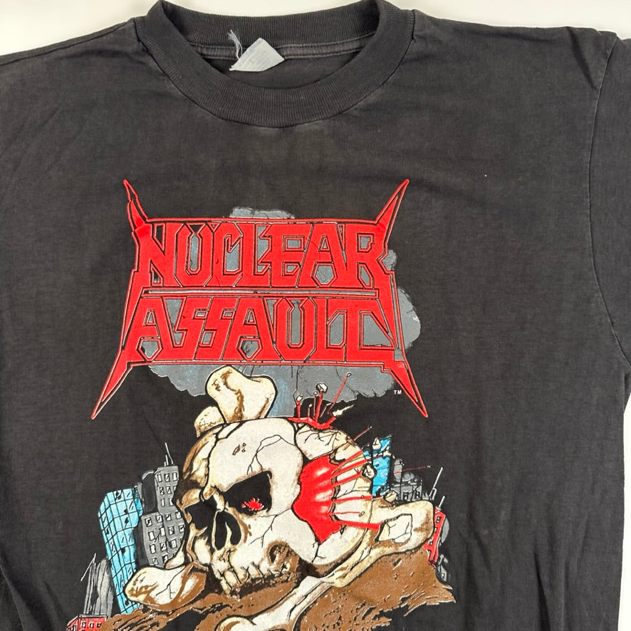 Vintage 1991 Nuclear Assault Shirt Large Japan Tour