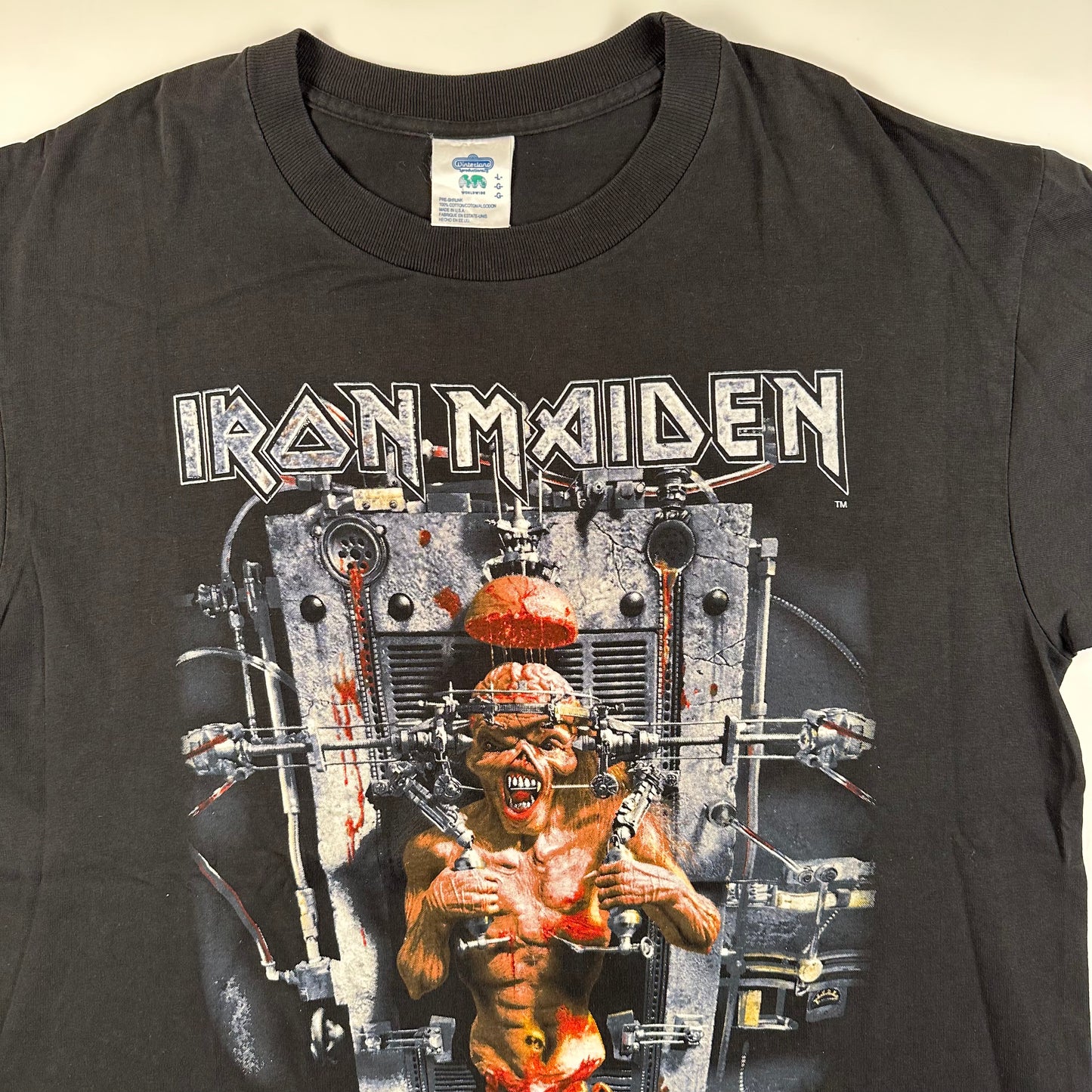 Vintage 1995 Iron Maiden Shirt Large The X Factor