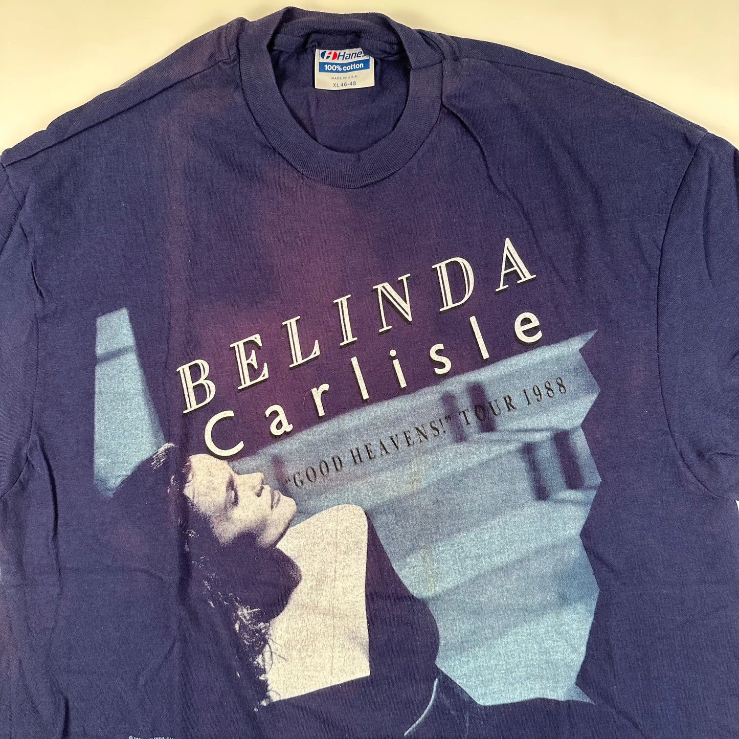 Vintage 1988 Belinda Carlisle Shirt XL Good Heavens