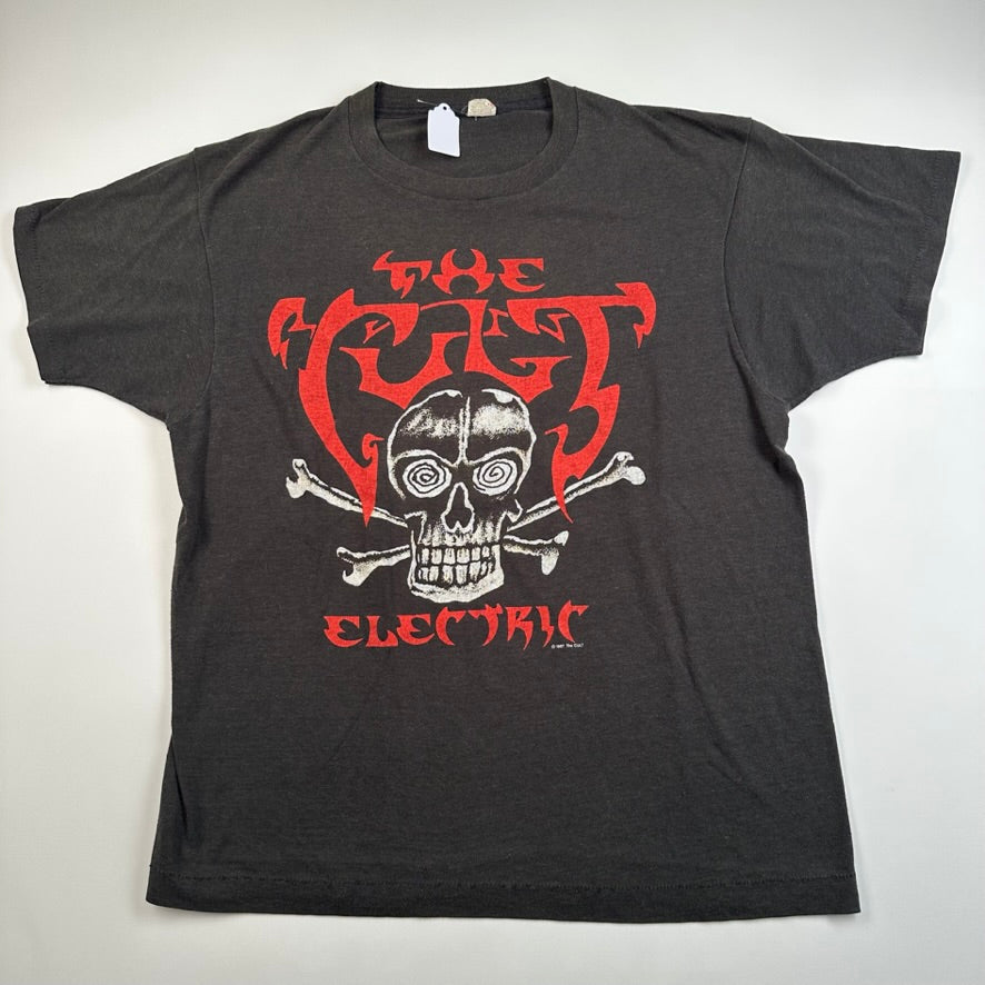 Vintage 1987 The Cult Shirt Large Electric