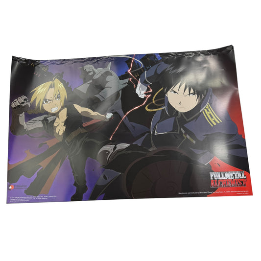 Vintage 2004 Full Metal Alchemist Poster