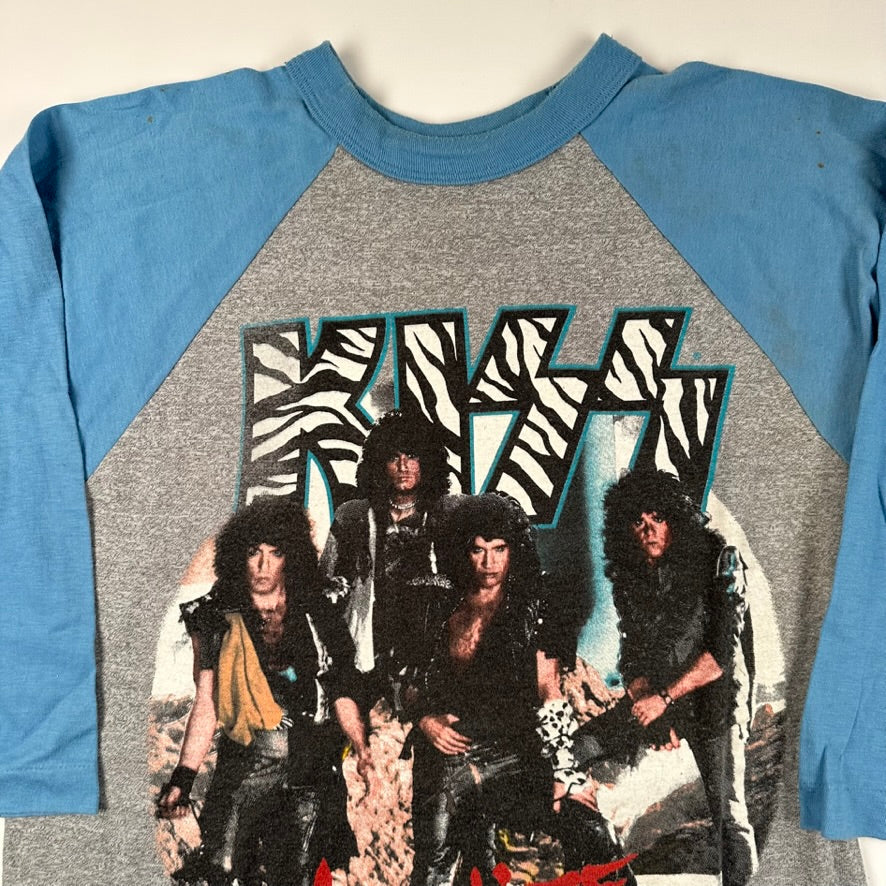 Vintage 1984 Kiss Shirt Large Animalize