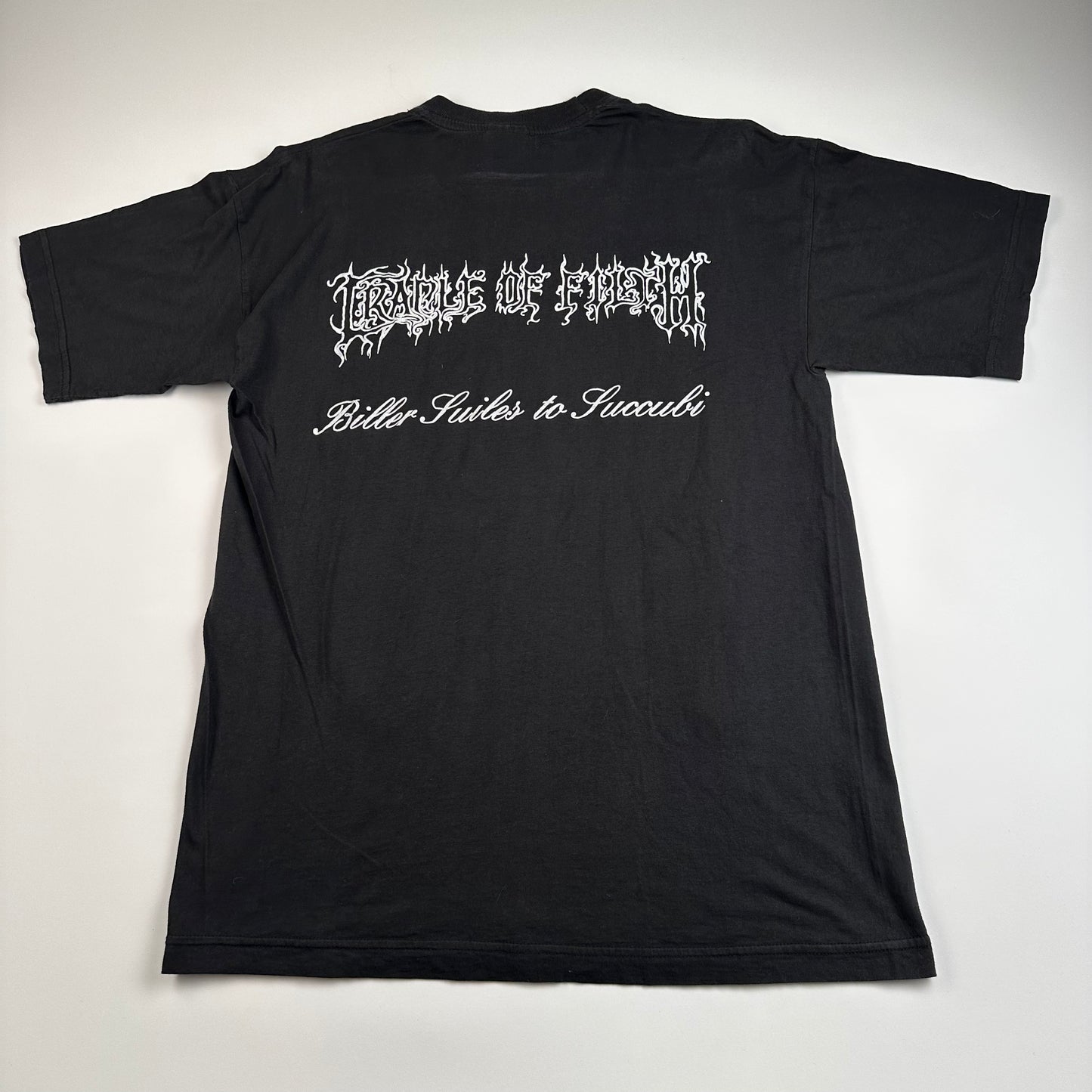 Vintage 2000s Cradle Of Filth Shirt Large Bitter Suites to Succubi