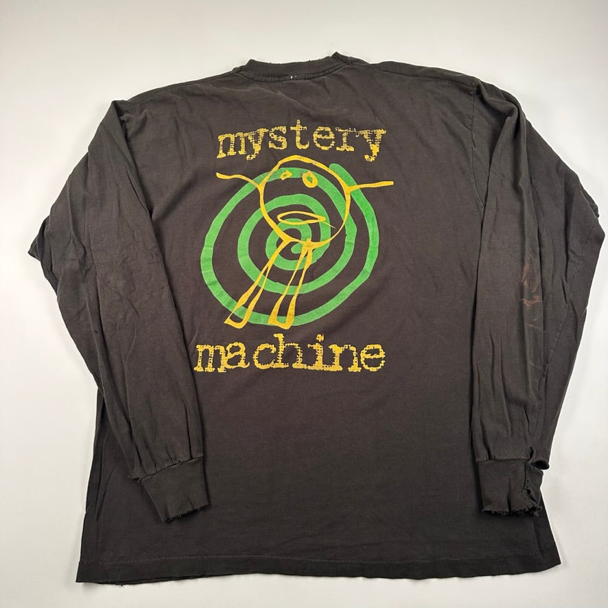 Vintage 1993 Glazed Long Sleeve Shirt XL Mystery Machine