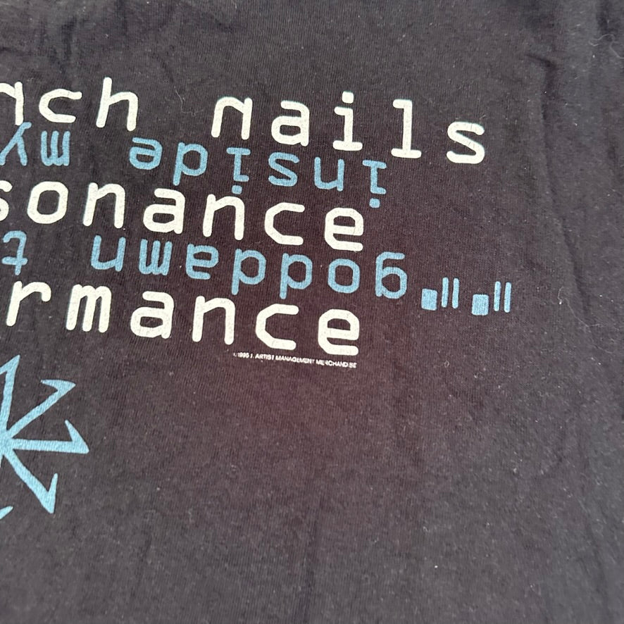 Vintage 1995 Nine Inch Nails Shirt Large Dissonance