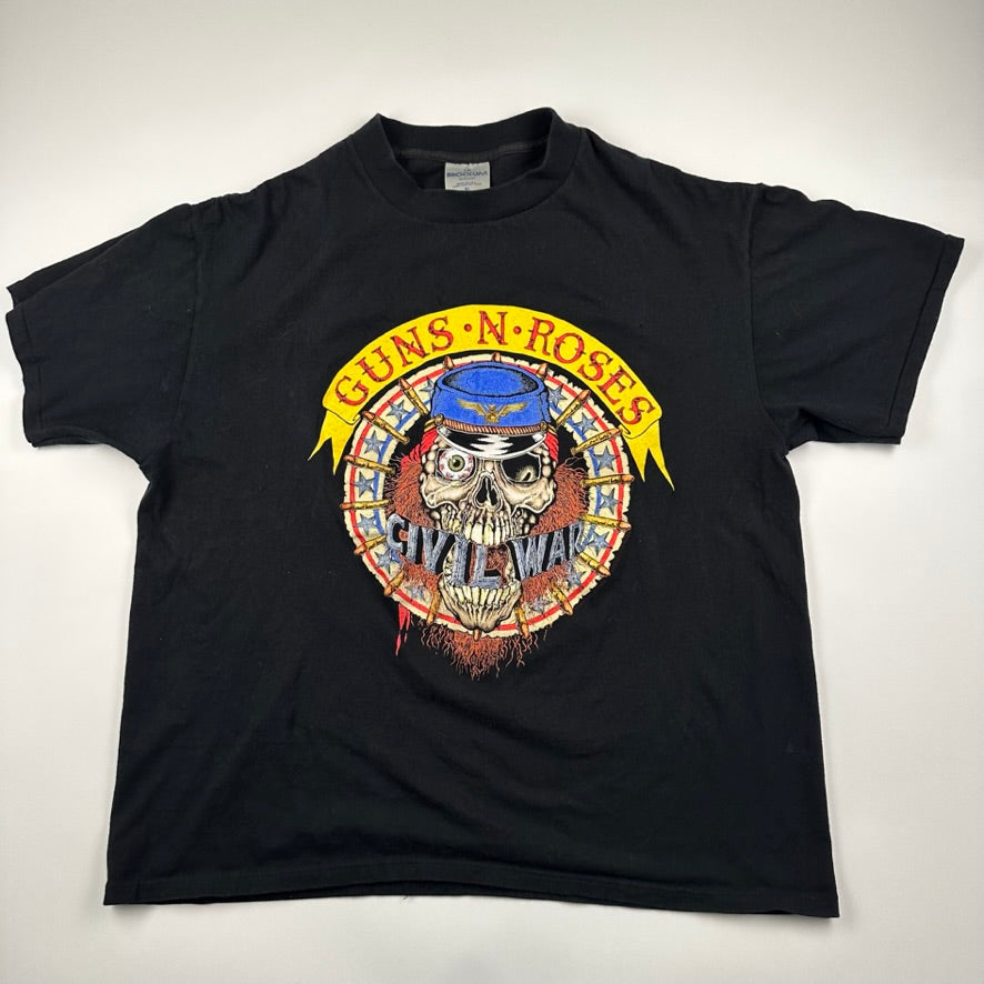 Vintage 1991 Guns N Roses Shirt XL Civil War Get In The Ring