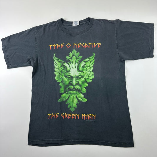 Vintage 1997 Type O Negative Shirt Large The Green Men