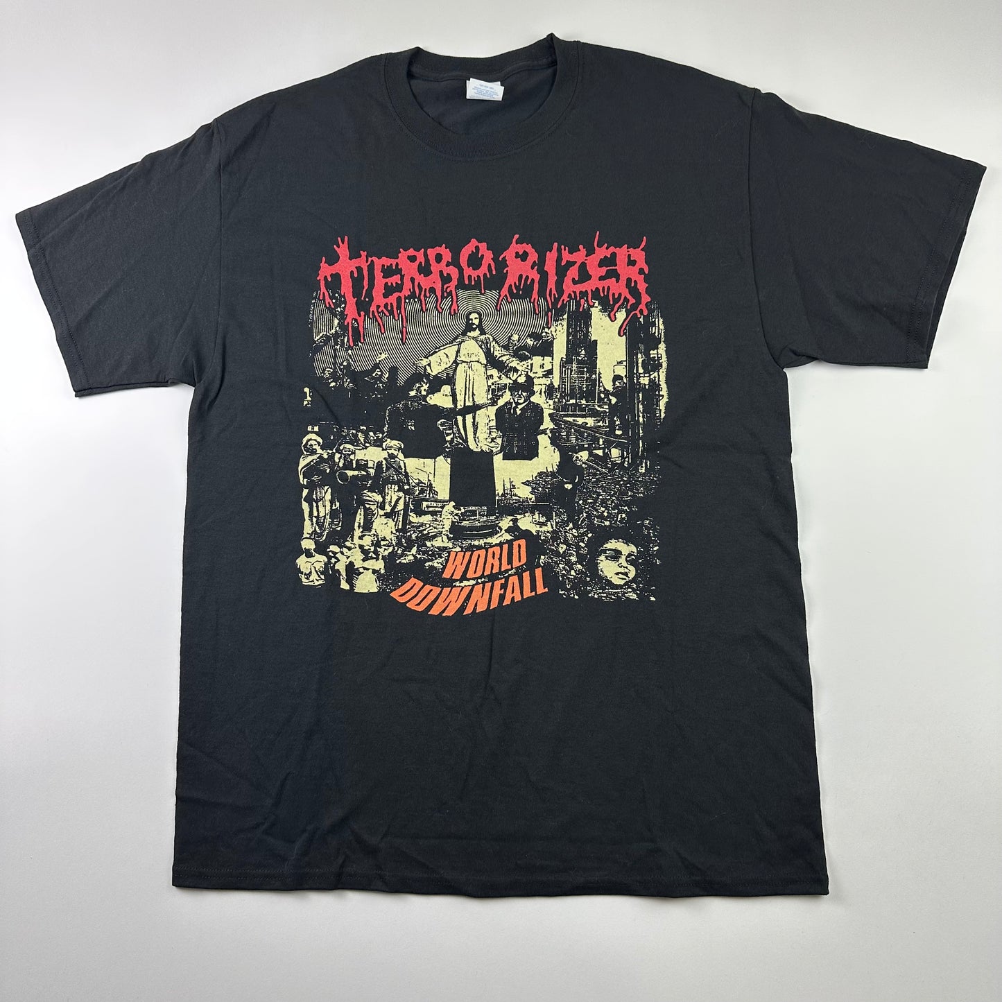 Terrorizer Shirt Large World Downfall