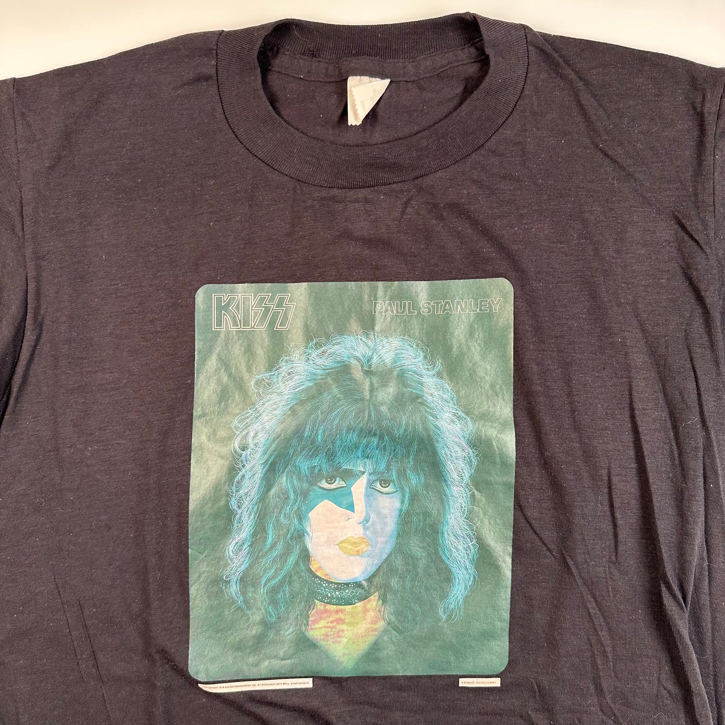 Vintage 70s Kiss Paul Stanley Shirt Large